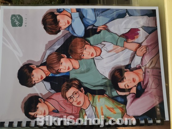 BTS notebook/notepad/notekhata